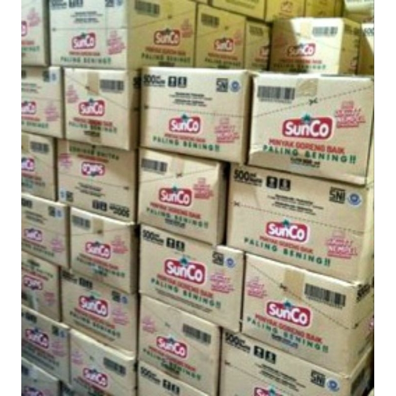 

[2 dus] Minyak Goreng Sunco 2L