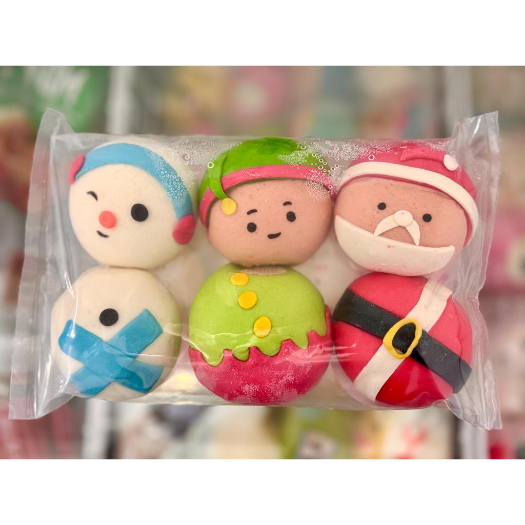 

Bakpao Karakter Christmas Mix (Coklat, Coklat Keju, Coklat Oreo) isi 6 pcs