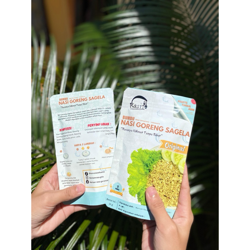 

Bumbu nasi goreng|Nasi goreng sagela|Bumbu instan|Bumbu dapur|Sehat|Enak|Lapar|Makanan|Gorontalo|Indonesia|Ikan