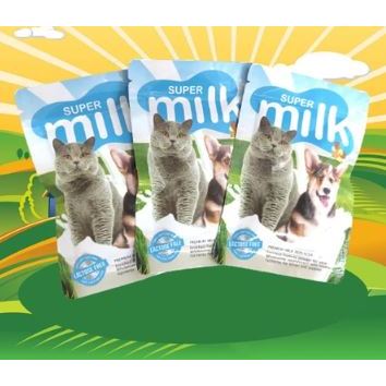SUPER MILK - Susu Kucing Susu Anjing Minuman Kucing Kalsium Kucing Penambah Gizi Kucing Anjing