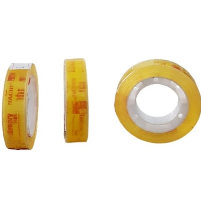 

SATU SLOP ISI 12pcs ISOLASI TAPE NACHI BENING 1/2 inci x 25 GROSIR