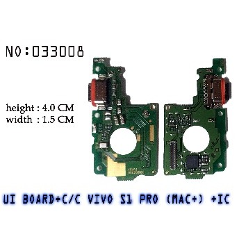 (ORI) BOARD CAS VIVO S1 PRO (MAC+) IC FULL IC ORI BOARDCAS ORIGINAL CHARGER HEDSET HEADSET HANDSFREE