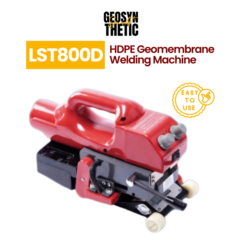 Mesin Las Welding Geomembrane HDPE Lesite LST 800D  Spesifikasi Produk: - Frequency: 50Hz - Power: 2