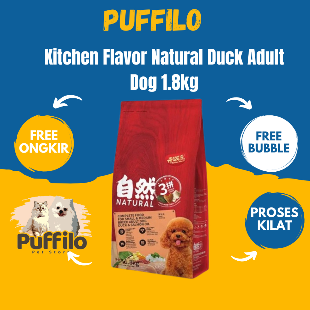 

Kitchen Flavor Natural Dog 1.8 Kg