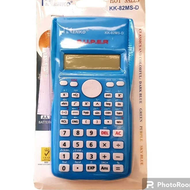 

KALKULATOR SCIENTIFIC KENKO 82MS-D LARIS MURAH