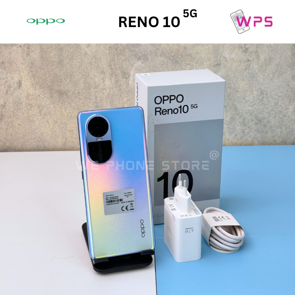 OPPO RENO 10 5G 8/256GB SECOND FULLSET ORIGINAL