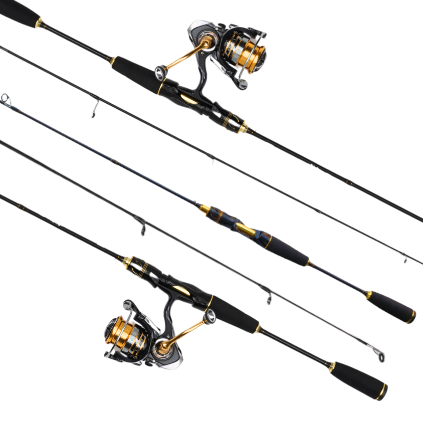 SET PANCING RAWA GAK BAKAL BONCOS JORAN PANCING UL CARBON SOLID SEAKINGS ENMA 180CM SPINNING 2-6LBS 