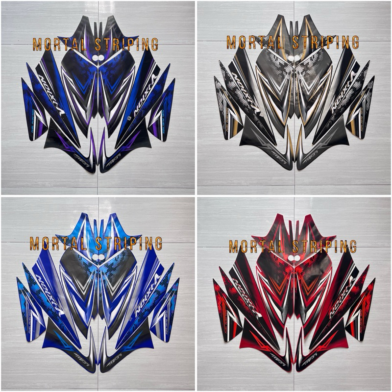 STIKER STRIPING LIS LES BODY MOTOR VIXION OLD 2008 2009