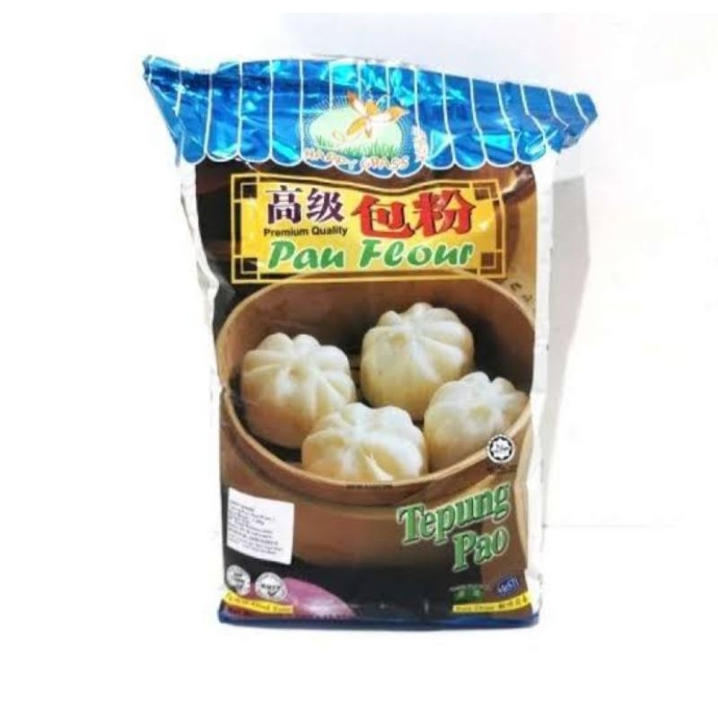 

Tepung Bakpau premium quality/Pau flour happy grass 1,3kg