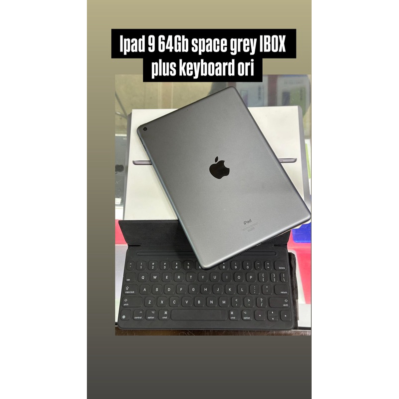 Ipad 9 64gb grey wifi only ibox bekas