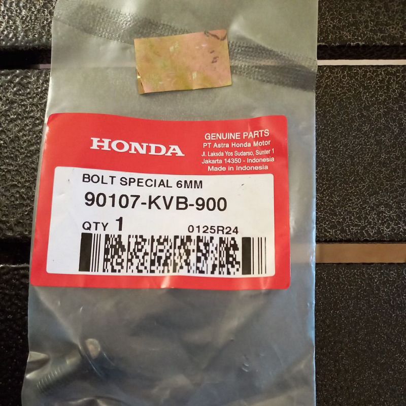 Bolt Special 6mm Beat Vario Scoopy PCX Genio Supra X 125 90107KVB900
