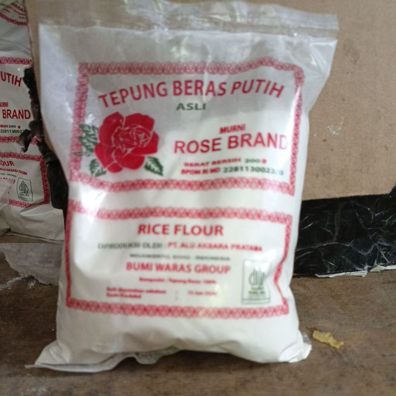 

Tepung Beras Rose Brand 200 g