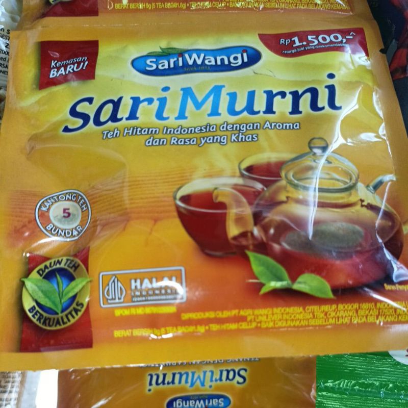 

Teh Sachet Sari Murni