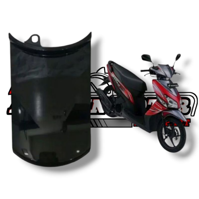 Cover Pet Stop Tutup Body Rem belakang Vario 110 karbu old warna hitam