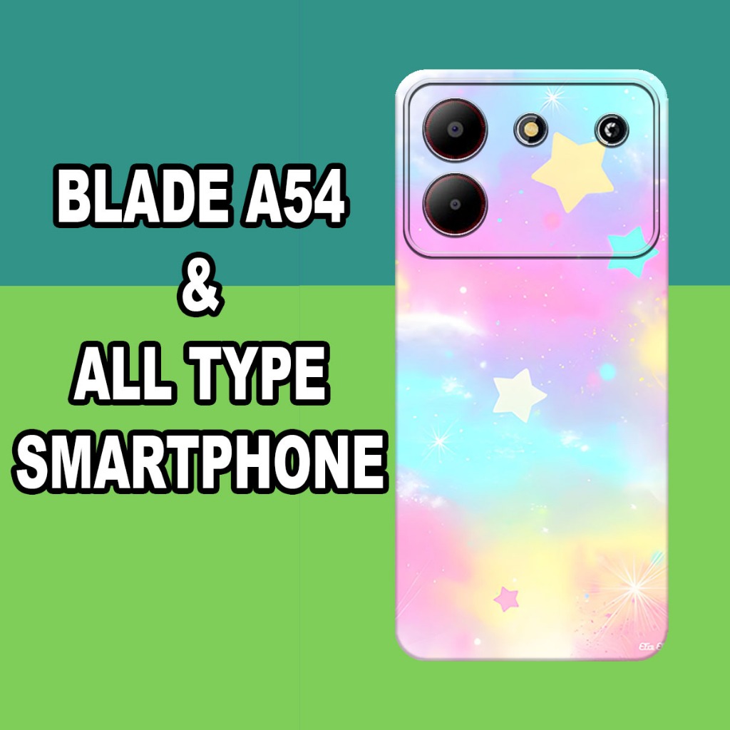 (GC14) Softcase karet Hp ZTE BLADE A54 | Case Motif Gambar Abstrak | Case ZTE BLADE A54 Silikon Tpu 