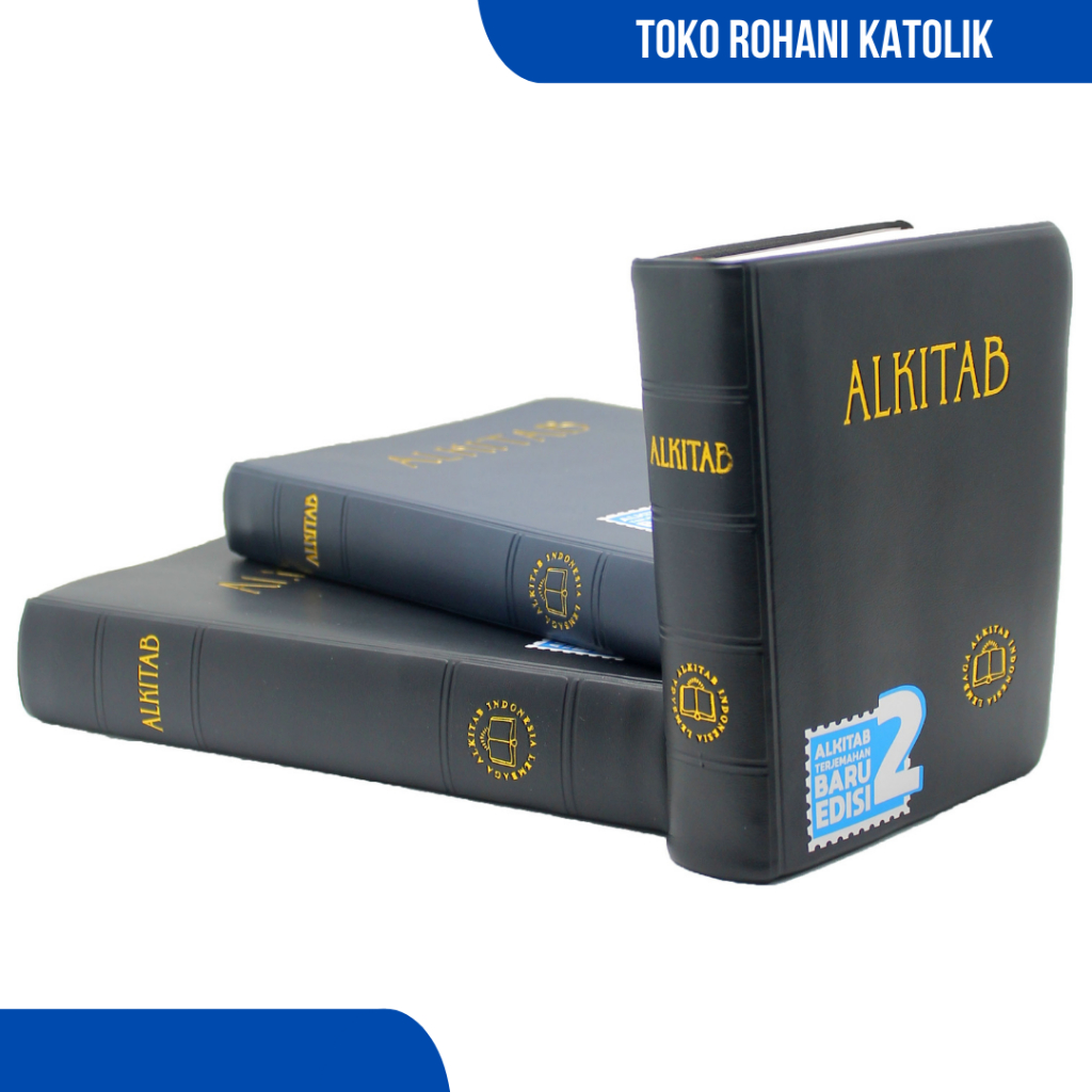 ALKITAB KRISTEN - TB 2  (UKURAN KECIL-BESAR) / ALKITAB PERJANJIAN LAMA DAN BARU / ALKITAB TERBITAN B