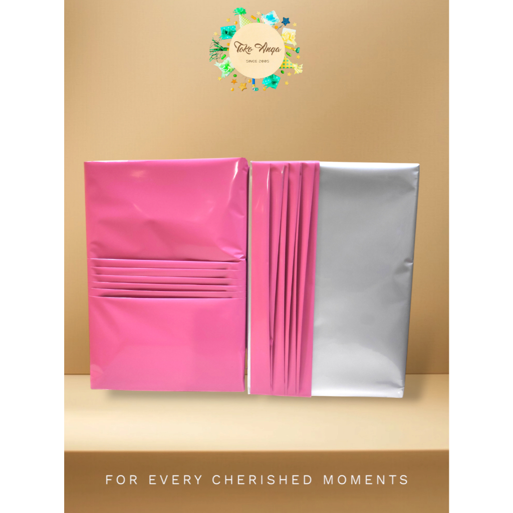 

TOKO ANQA-Pembungkus Plastik import Gemini 2 Warna 50 x 70cm