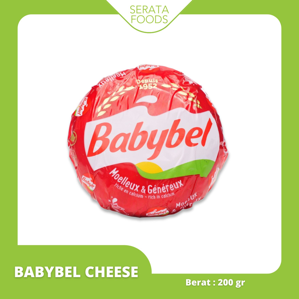 

Babybel Cheese 200gr / Babybel Natural Cheese / Keju Mpasi / Keju Alami