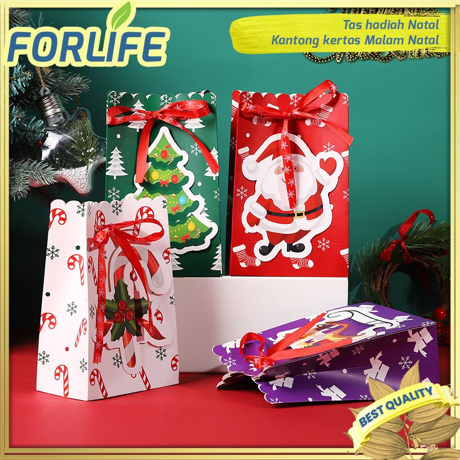 

Tas Hadiah Natal Kantong Kertas / Kantong Kertas Natal / Paper Bag Chirstmas