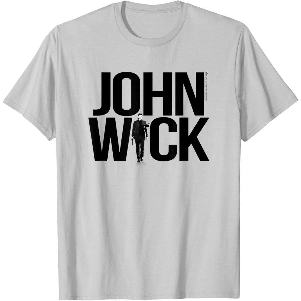 Kaos Dewasa John Wick Bold Logo T-Shirt Fashion Baju Atasan Anak Laki Laki Perempuan Distro Umur 1 2