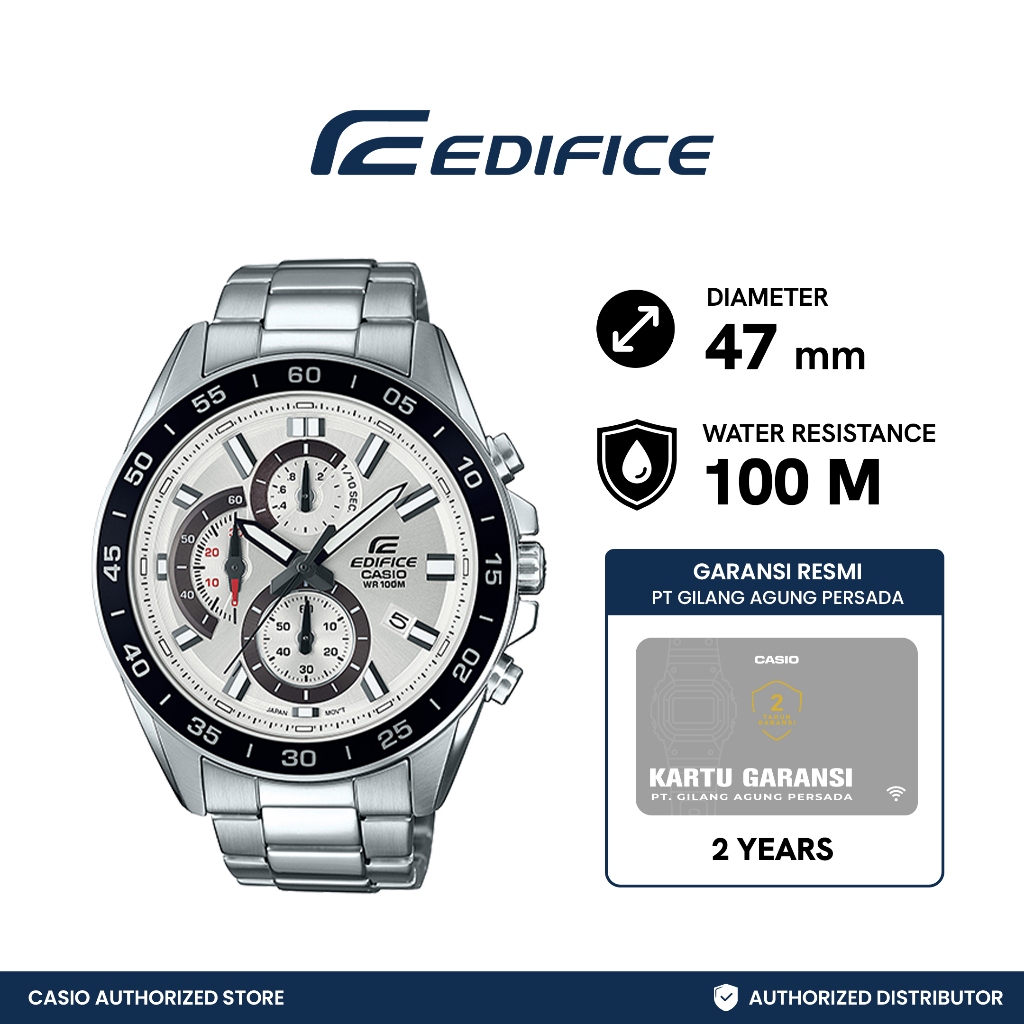 Jam Tangan Edifice Pria Analog EFV-550D-7AVUDF