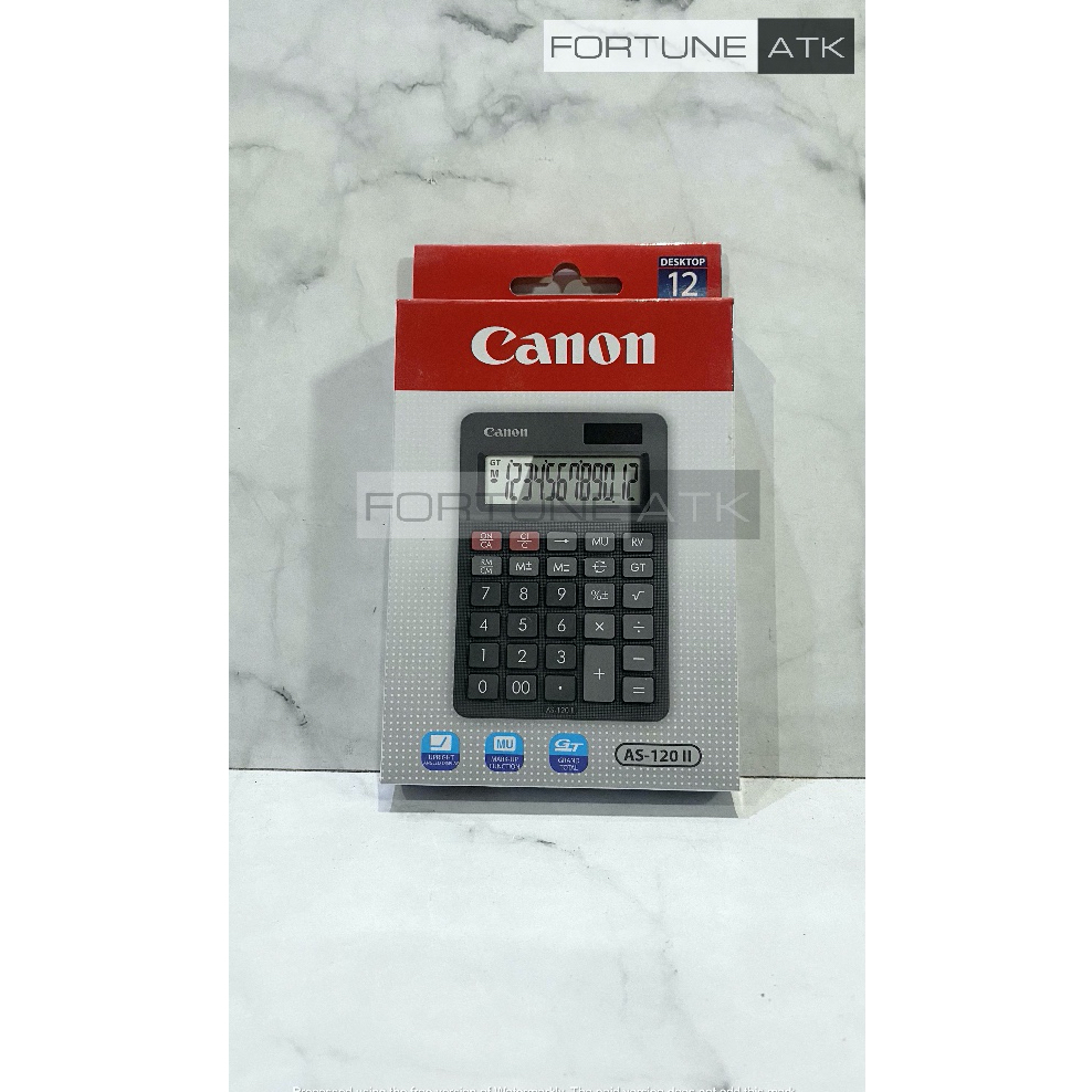 

CALCULATOR CANON AS - 120 II HB