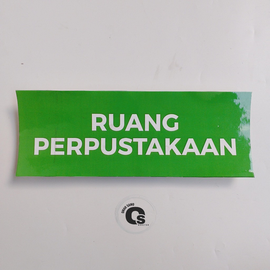 

Stiker Ruang Perpustakaan - Library - Stiker Sekolah