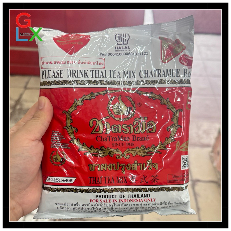 

GLX SUPPLY | CHA TRA MUE THAI TEA MERAH 400gr