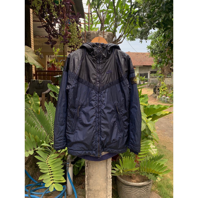 Stone Island X Nike Mussola Gommata Nylon Metal Jacket