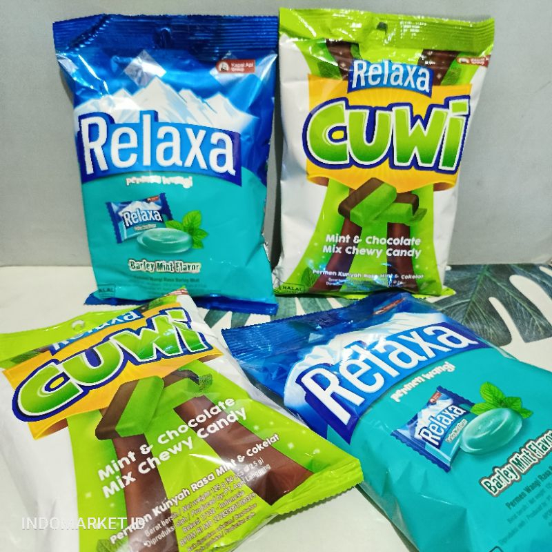 

INDOMARKET.ID / Permen relaxa isi 50/Relaxa/Relaxa berley mint/Relaxa cuwi