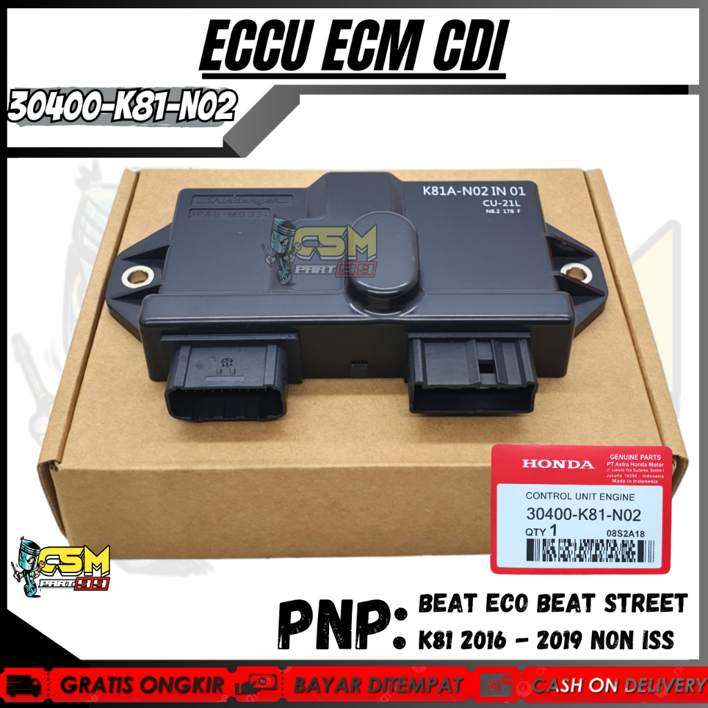 K81A-N02 IN 01 ECCU ECM CDI BEAT STREET / BEAT ECO K81 2016-1019