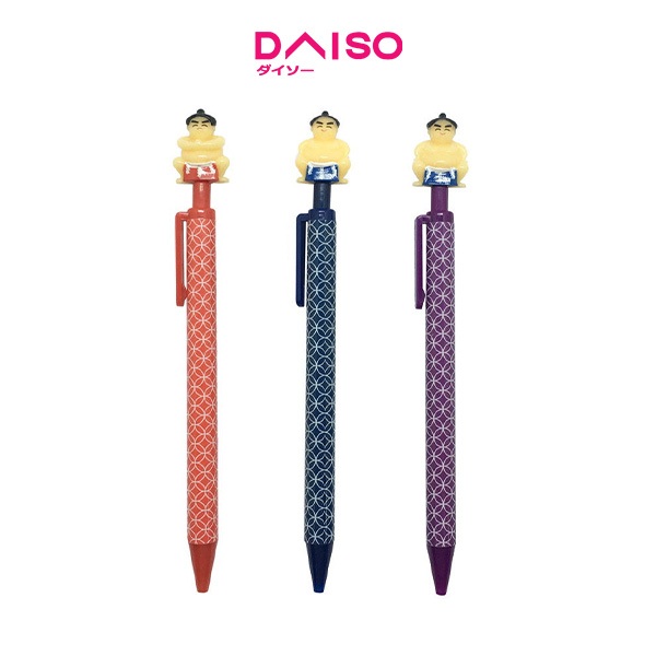 

Daiso Japanese Style Mascot Pen -Sumo
