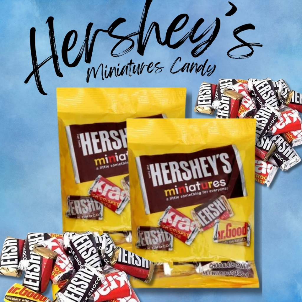 

Hershey's Miniatures Chocolate Candy Coklat Susu Import Dengan Varian Rasa 1 Pouch