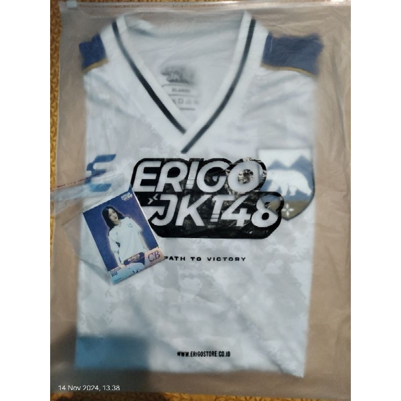 Jersey Marsha Erigo x JKT48 SIZE XL