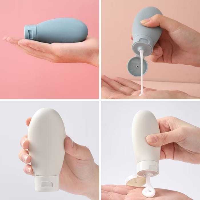 Botol Tube Untuk Lotion Travelling Refil Botol Sabun Shampoo Mandi / Botol Sabun Lotion Travel Trave