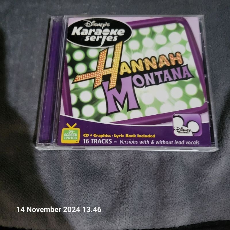 CD KARAOKE  SERIES HANNAH MONTANA