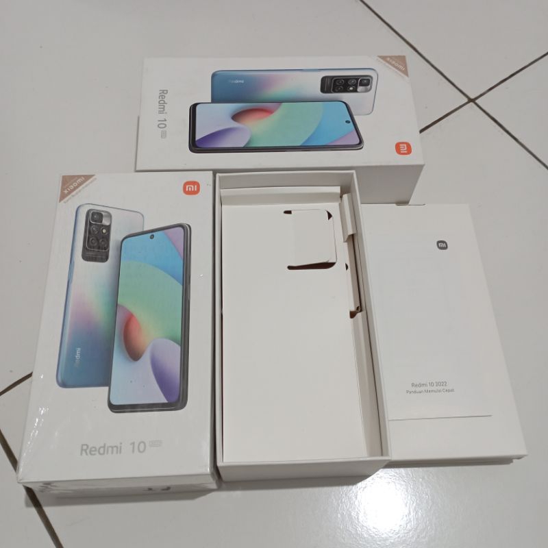 Dus Box Xiaomi Redmi 10 2022 Original Bawaan HP