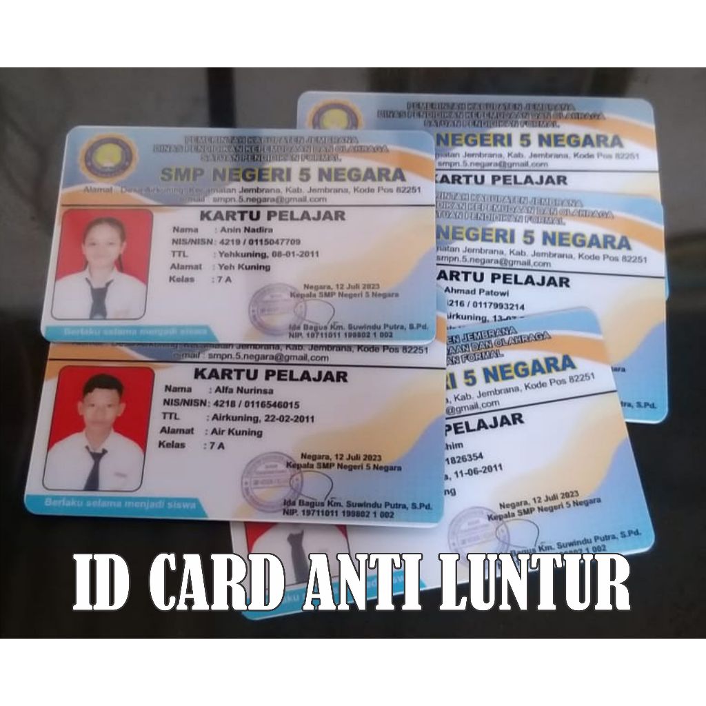 

ID CARD ANTI LUNTUR