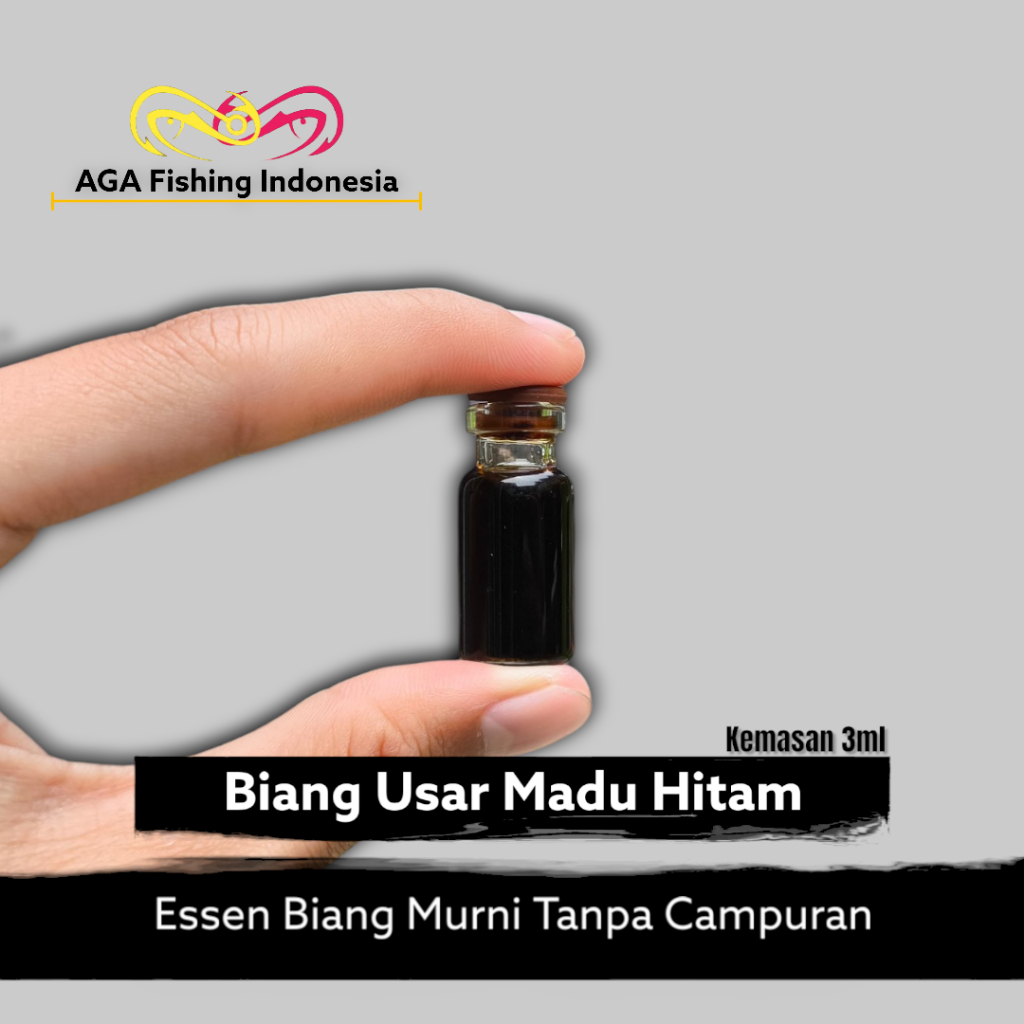 AGA Essen Biang Usar Madu Super Campuran Umpan Pancing Ikan 3ml