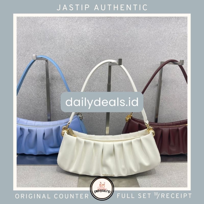 #2-20781948 Aldora Ruched - Jast[p] CK ORIGINAL COUNTER SHOULDER BAG TAS STORE AUTHENTIC ASLI MALL S