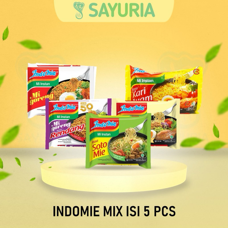 

INDOMIE MIX ISI 5 PCS