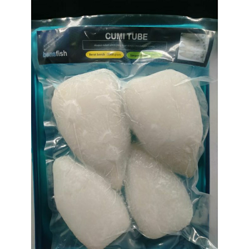 

Cumi tube frozen 1000gr/1kg