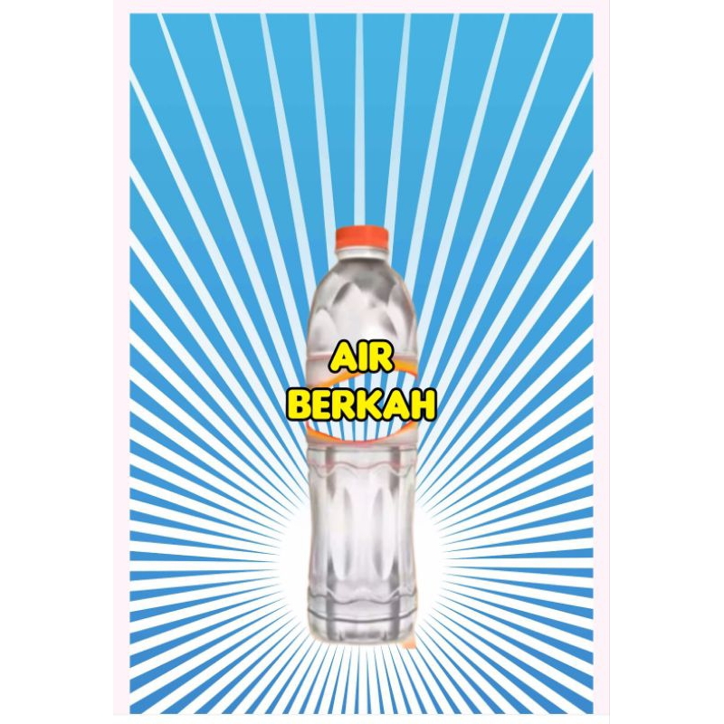 

Air Berkah Sudah dibacakan surah Yasin sebanyak 41x isi 600ml