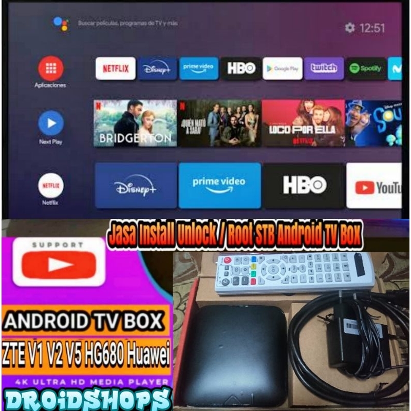 Jasa Install STB TV Box Android Unlock / Root ZTE B760h B860h v1 v2 v5 Hg680p V2Y Huawei Mi Box dll 