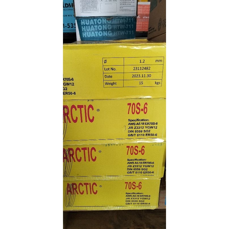 Kawat las CO MIG ARCTIC ∅ 1,2 mm kemasan 15 kg