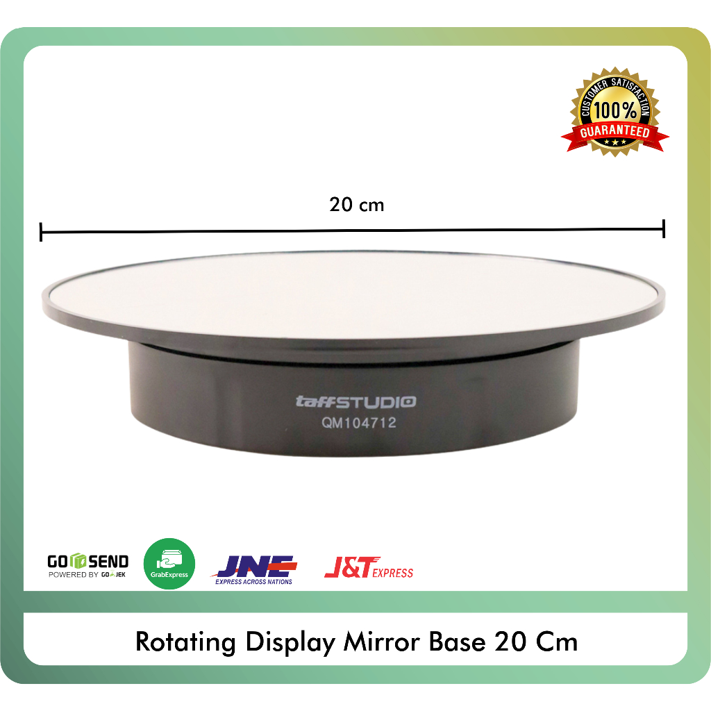 Rotating Display / Display Putar / Alas Putar Fotografi 20cm