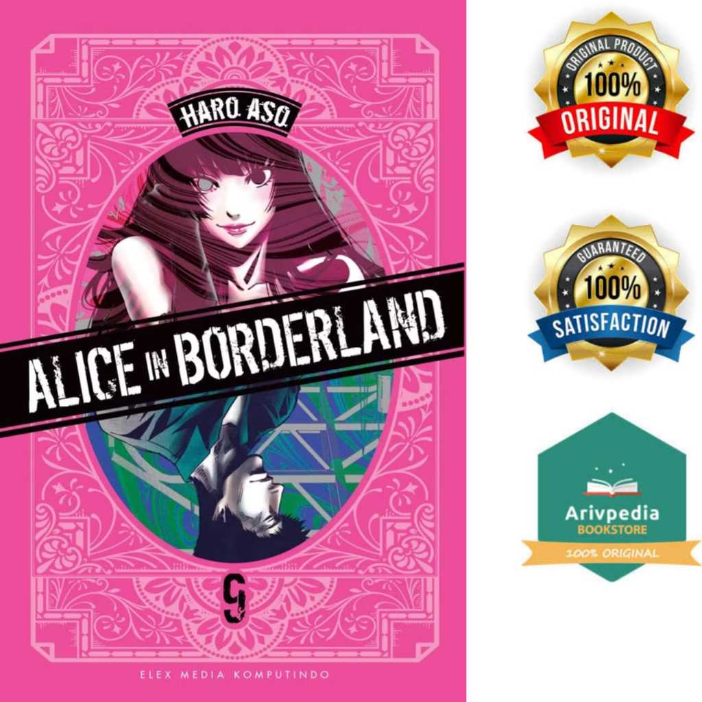 Alice In Borderland 1 2 3 4 5 6 7 8 9 by Haro Aso (Komik Edisi Baru)