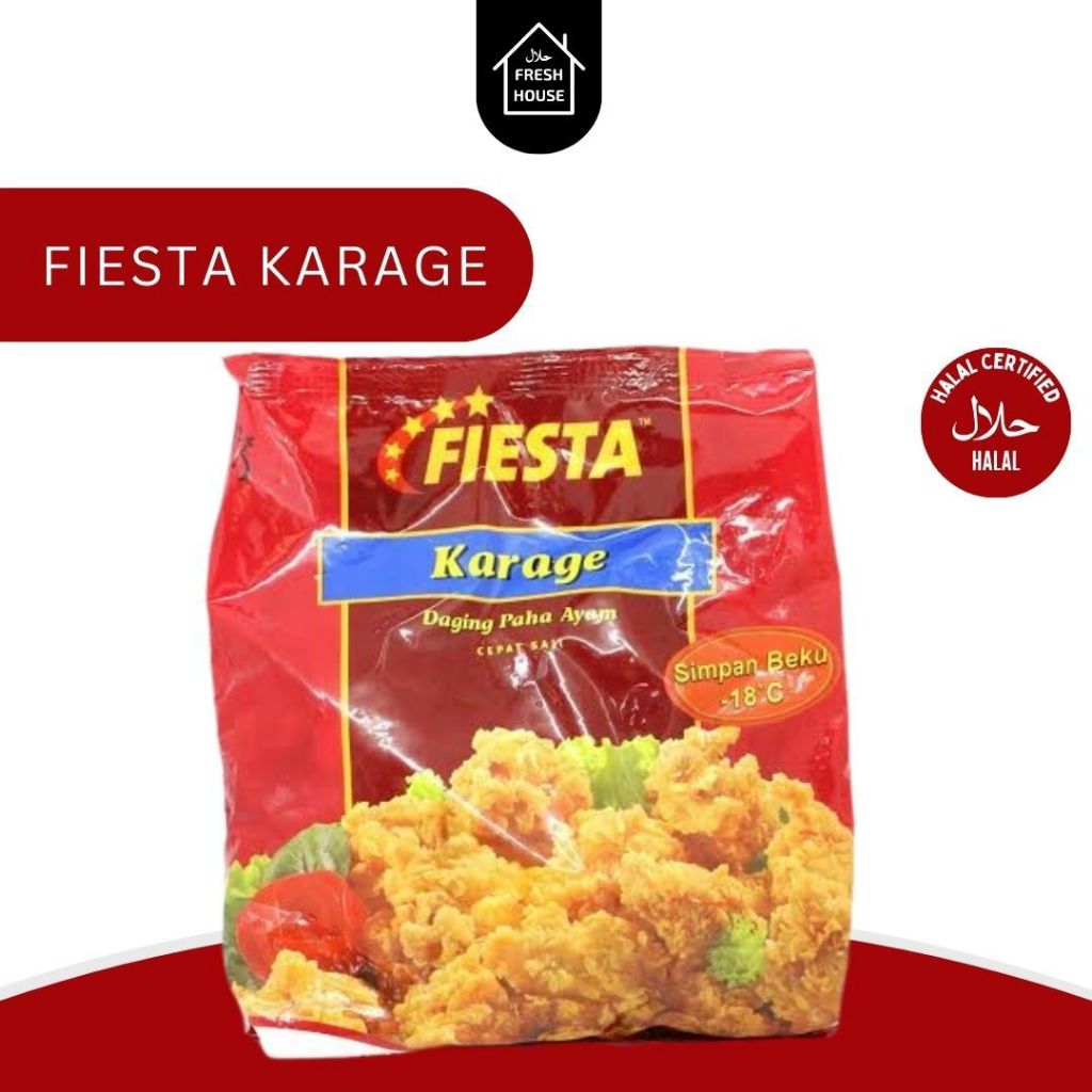 

CHICKEN KARAGE 500G / CHCIKEN KARAGE 400G / FIESTA KARAGE