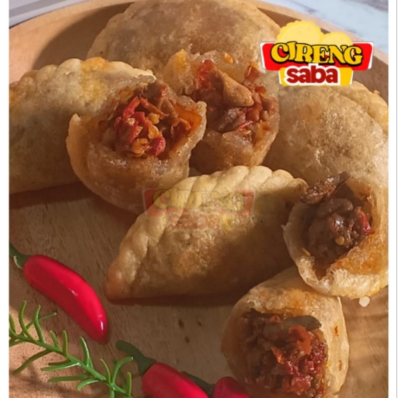 

Cireng Mercon / Cireng Isi Ayam suwir / jajan / oleh-oleh / Snack Tegal