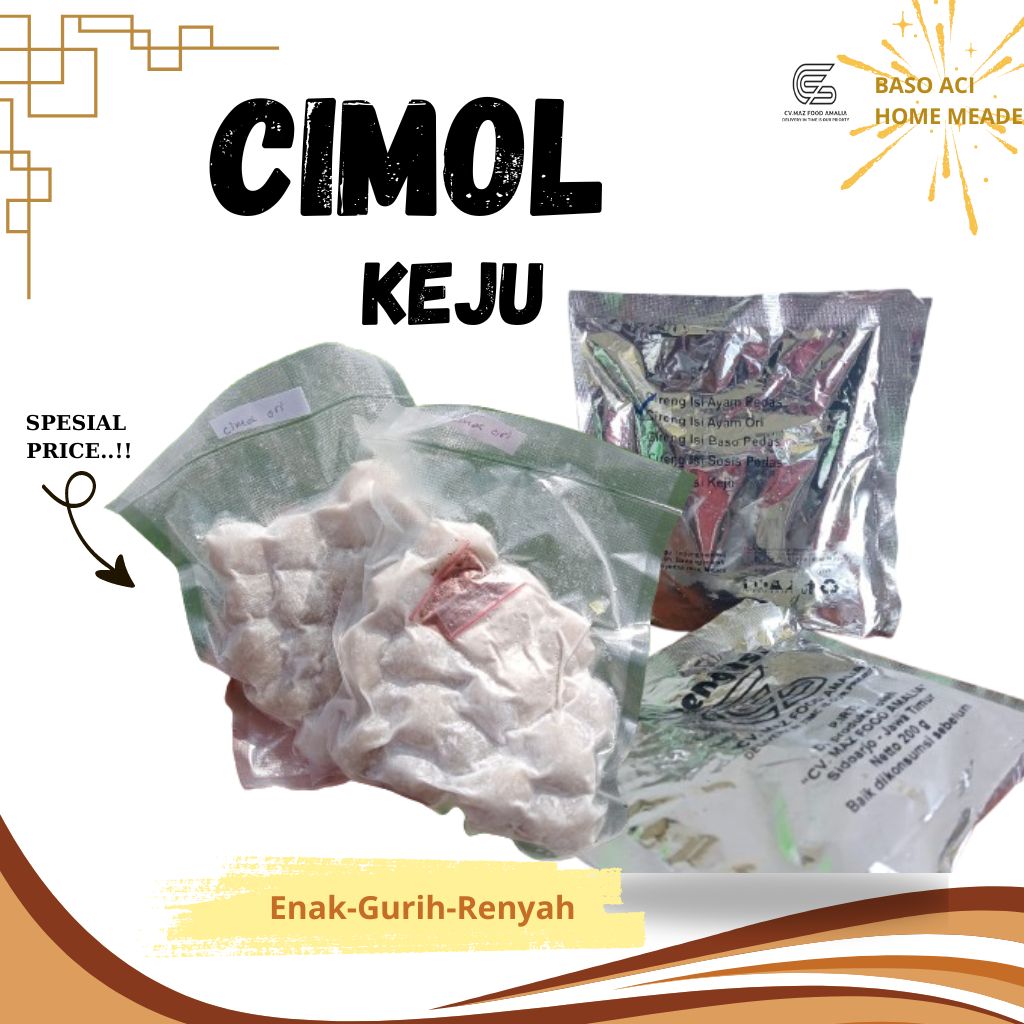 

cimol keju cimol ayam suwir (isi 20)